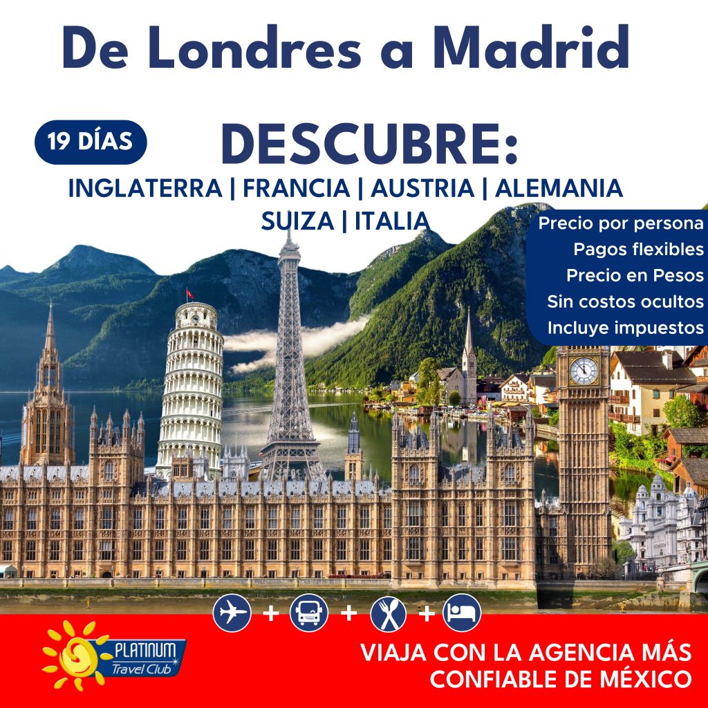 Viaja de LONDRES-A-MADRID