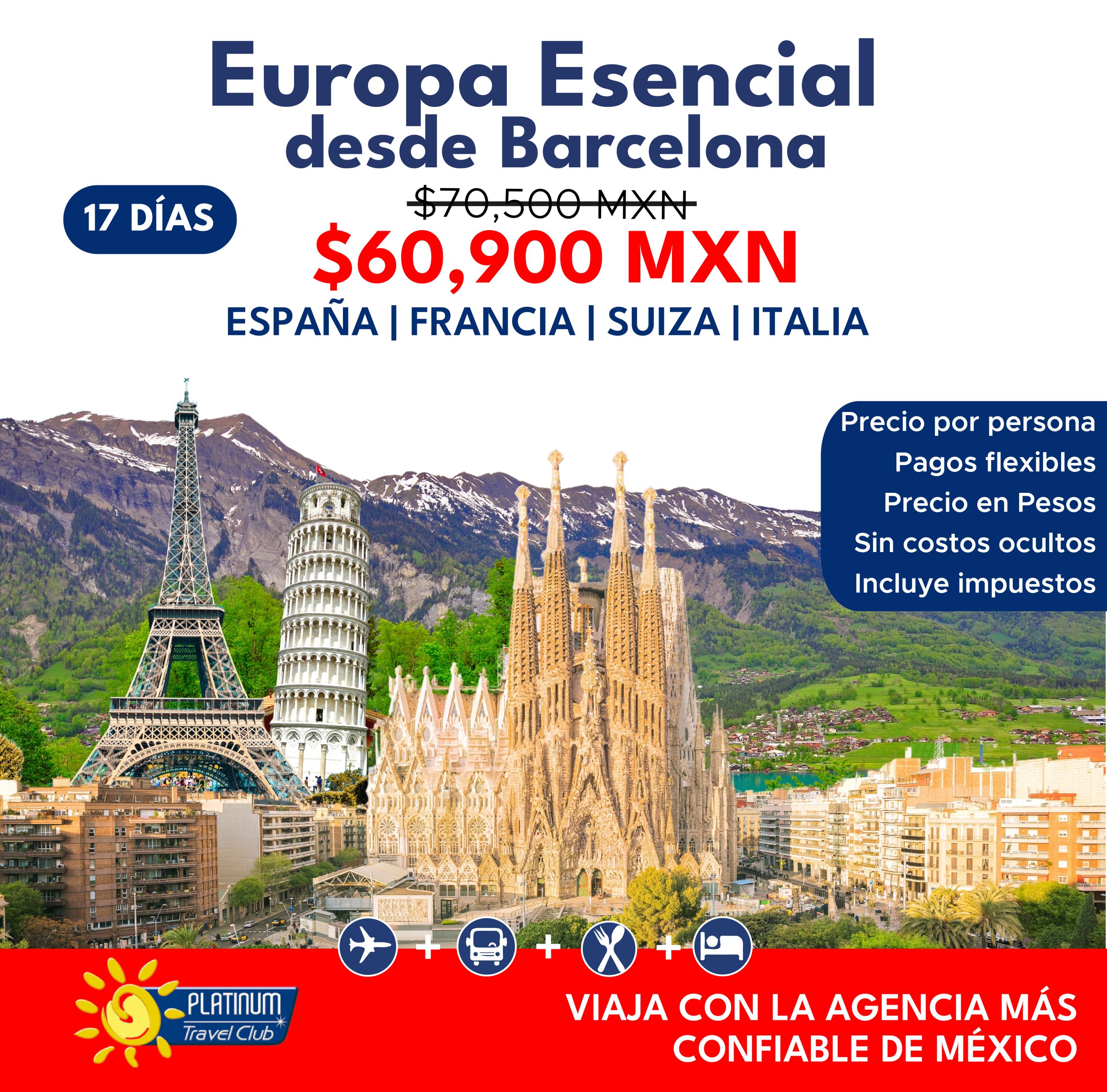 EUROPA ESENCIAL DESDE BARCELONA