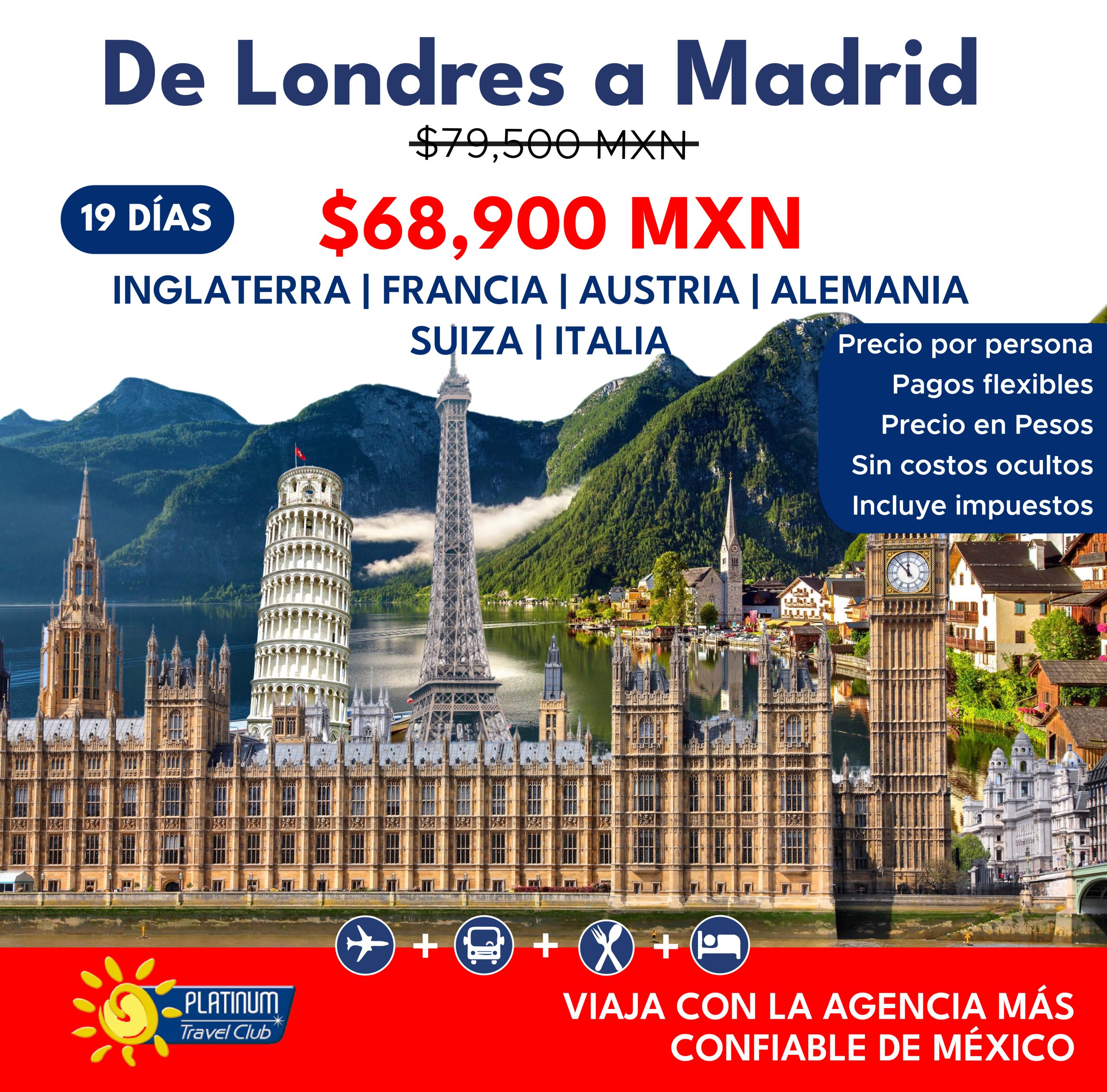 LONDRES A MADRID